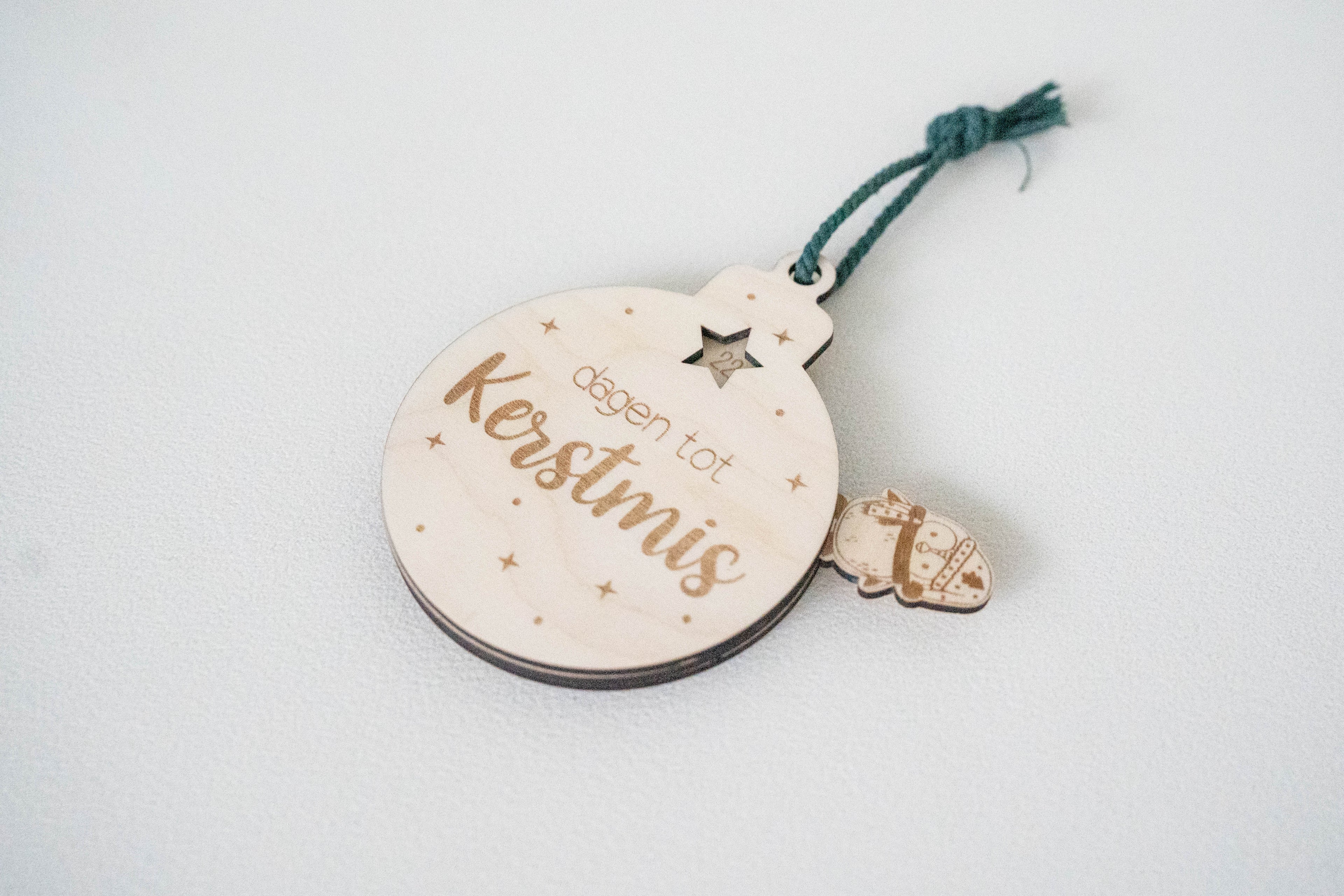 Aftelkalender Kerstmis hanger