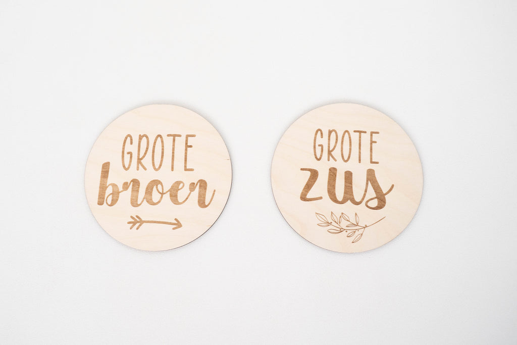 Bord Grote Broer/zus