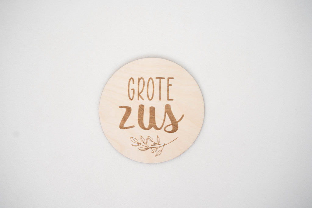 Bord Grote Broer/zus